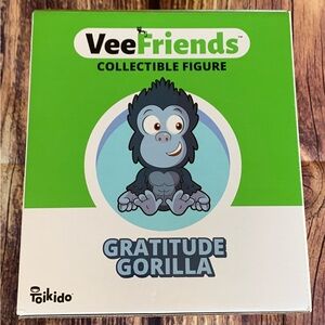 NEW Toikido VeeFriends Macy's Exclusive Gratitude Gorilla Collectible Figure 6"